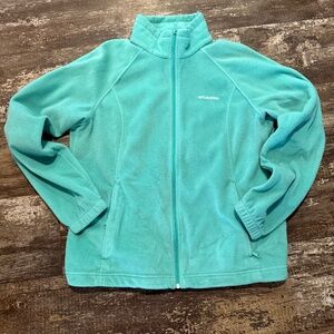 Mint Columbia Fleece Jacket